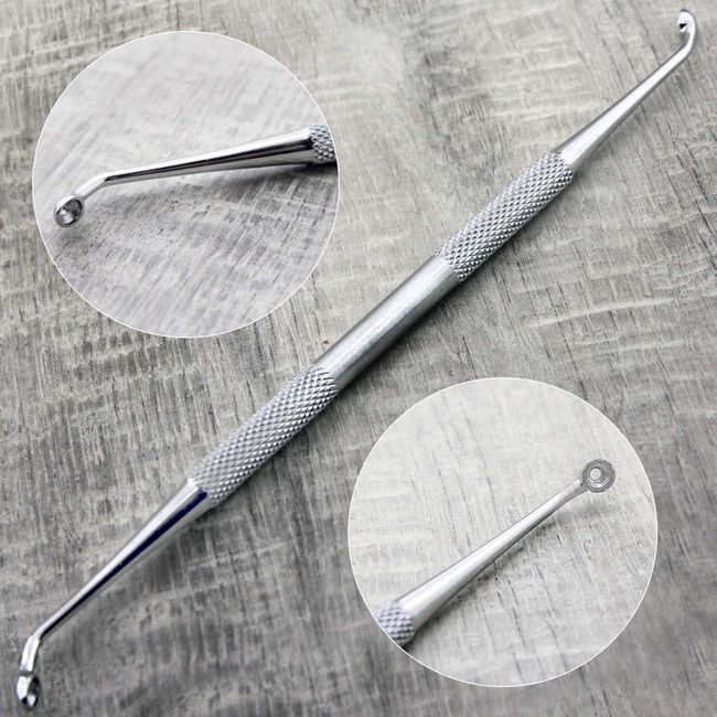 Blackhead Acne Facial Pimple Extractor Facial Cleaner Remover Tool Stainless.