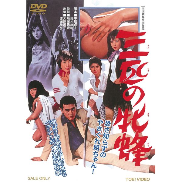 三匹の牝蜂 [DVD]