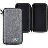 Casio fx-991DE X including a WYNGS protective case in Light Gray - Basic Set (German)