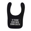 Flox Creative Black Bib If Found Send Back Down South