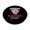 Grandpa's winning Blackjack Tee Card Game PopSockets Swappable PopGrip