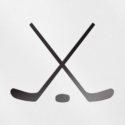 Decal Stickers of Hockey Sticks (Black) (Set of 2) Premium Waterproof Vinyl Decal Stickers for Laptop Phone Accessory Helmet Car Window Mug Tuber Cup Door Wall Decoration - BICVER1050111BLW19Y24