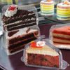 YqsIbth Cupcake Containers - 80PCS Clear Individual Slice Boxes for Cake, Muffins, Salad, Cheese
