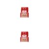 Monkey Ladder Network Cable RJ45 LSZH CAT.6A UTP AWG24, Red, 25 cm