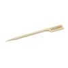 Tablecraft Vegan Bamboo Paddle Marker - 3 1/2" (Pack 100)