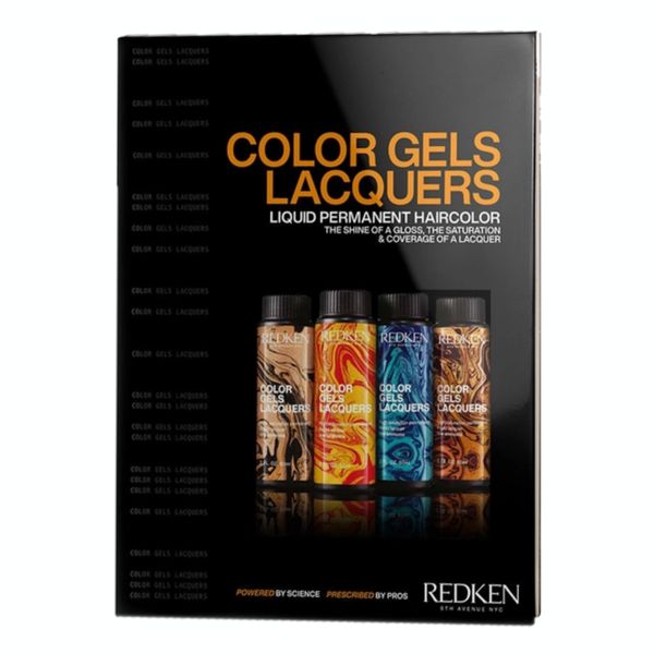 REDKEN Color Gels Lacquers Permanent Hair color SwatchBook Swatch Book