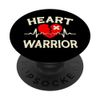 Congenital Heart Defect Warrior CHD Disease Awareness PopSockets Swappable PopGrip