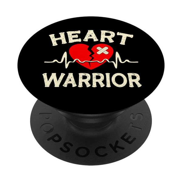 Congenital Heart Defect Warrior CHD Disease Awareness PopSockets Swappable PopGrip