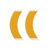 German Brown Liner Cloth Tape Shape CC Double Side Adhesive