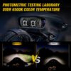 Double LED Headlight DRL Projector Adjustable Beam Lamp for Road Glide 2015-2023