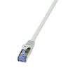 LogiLink CQ4092S Patchkabel Kat.7 600MHz S/FTP in grau 10 m