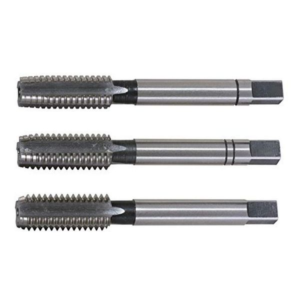 KS Tools HSS M18X2.5 Medium Tap Set (3 Pieces)