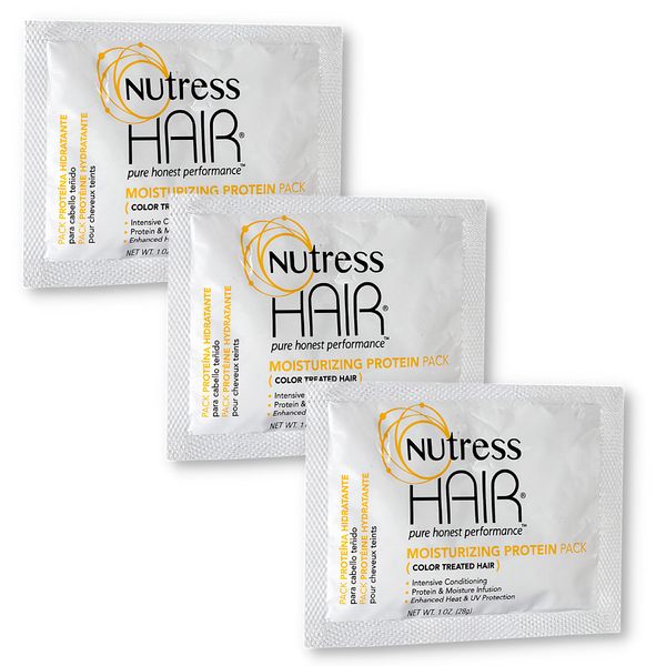 Nutress Hair One-Step Protein Treatment for Colored Hair, 1 oz (Pack of 3)