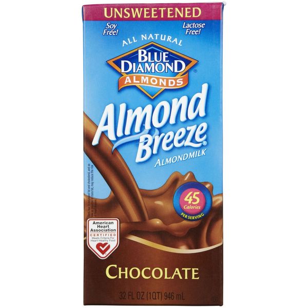 Blue Diamond Almond Breeze - Unsweetened Chocolate - 32 oz