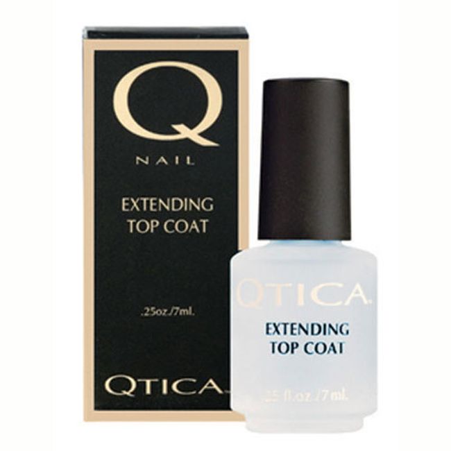 QTICA Extending Top Coat 7ml [Nekoposu not available] Nail supplies specialty store