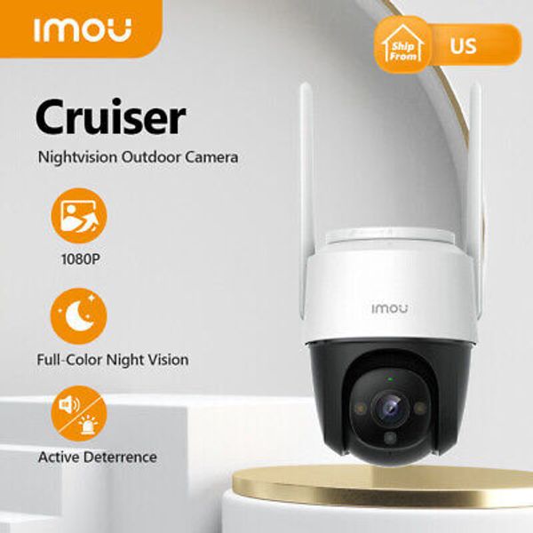 IMOU 1080P FHD WIFI IP Camera Wireless Outdoor CCTV PTZ Smart Security IR Cam