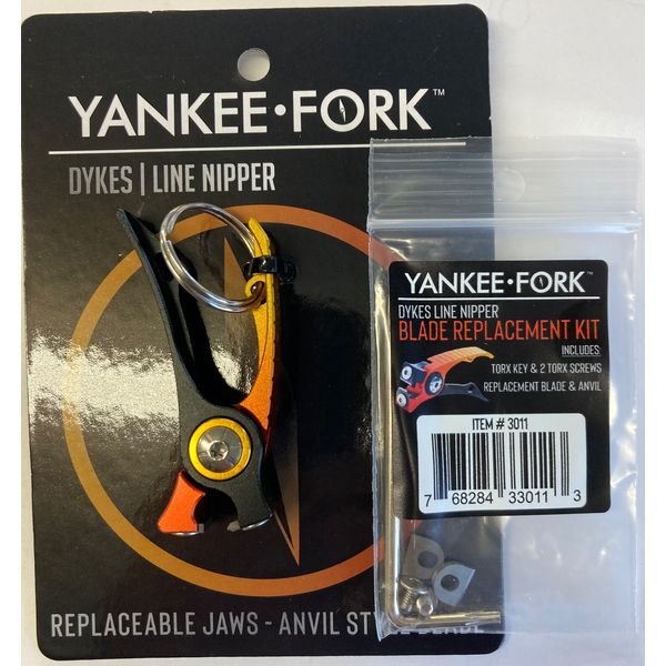 Tungsten Carbide Yankee Fork Nippers W/Blade Replacement Kit
