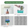 Nichiyo 7'' Decorative Paint Roller with Patterns for DIY Wall Decoration Texture Roller for Home Art Projects(EG324C)