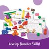 Learning Resources Early Math Mathlink Cube Activity Set, Assorted Colors, 115Piece, Ages 4+
