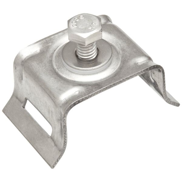 BAND-IT D02189 3/4" Slot, 200/300 Stainless Steel Flared Leg Single Bolt Brack-It (50 Per Box)