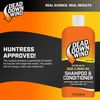 Dead Down Wind Shampoo & Conditioner 12 oz Unscented Hunting Scent Eliminators
