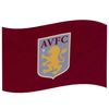Aston Villa Core Crest Flag 5 x 3 One Size