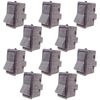 10x Universal Tractor Trailer Lorry Truck Blank Rocker Switch ON/OFF Dash Light