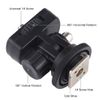 DeeploveUU 1/4" Thread Cold Shoe Tripod Mount Adapter Camera Mount Adapter Camera Cold Shoe Accessories (Black)