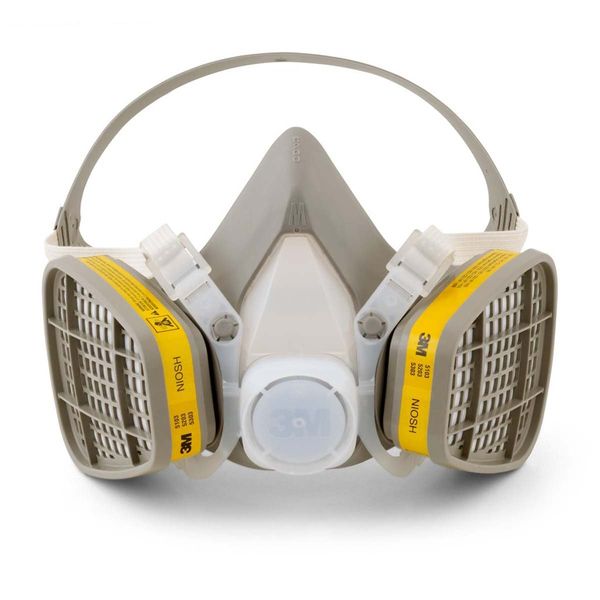 3M Medium 5000 Series Half Face Disposable Air Purifying Respirator
