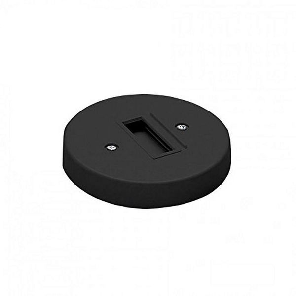 WAC Lighting JMP-BK Monopoint Canopy Adapter Track Type, Juno Series / Black