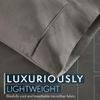 HC Collection Queen Bed Sheets Set - Bedding Sheets & Pillowcases w/ 16 inch