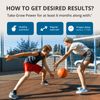 Grow Power Support Healthy Growth, Bone Strength & Immunity for Age 10+ - Pack 3