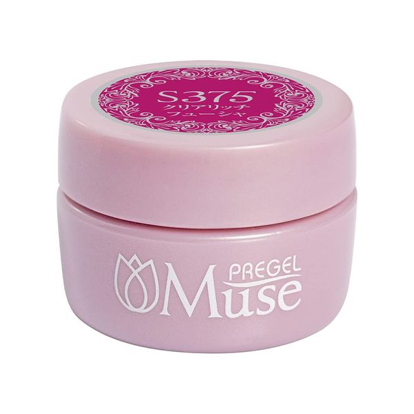 PREGEL Muse PGU-S375 Color Gel, Clear Rich Fuchsia, 0.1 oz (3 g)