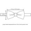 Bow Ties For Men Purple Pre-tied Solid Bow Tie Adjustable Bowtie and Pocket Square Cufflink Sets (UK0577-04)