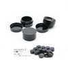 Flat Round Empty Pot (228) (0.03 fl oz (1 ml) Type: 12 Pieces