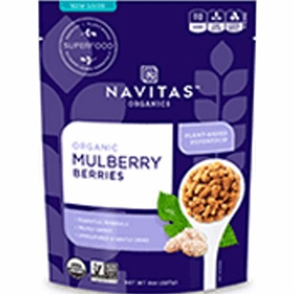 Organic Mulberries  8 Oz By Navitas Organics