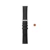 Nokia 4381649 Watch strap Leather, Stainless steel Black