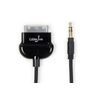 CableJive LineOut Pro, Dock cable for classic iPod, black