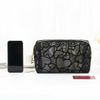Black Hearts Makeup Cosmetic Bag Case