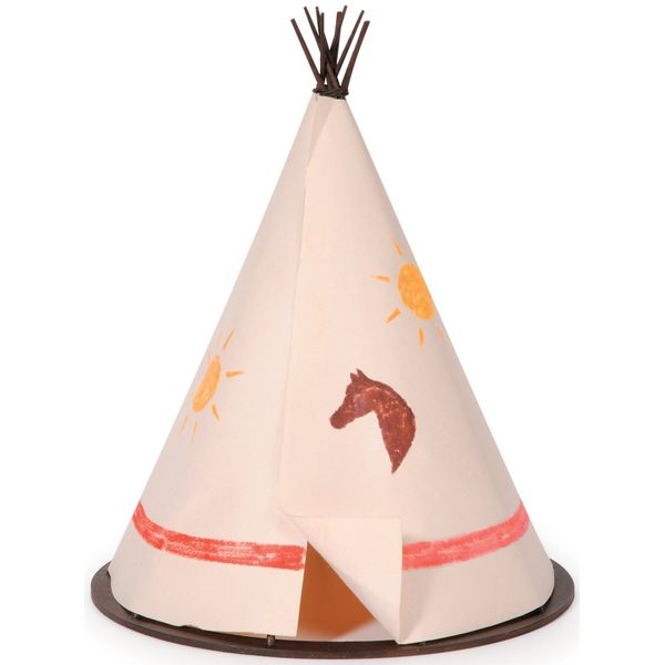 Darice 9184-11 Wood Tepee Kit
