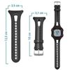 Garmin Replacement Band for Forerunner 10 - Black, Standard-Größe