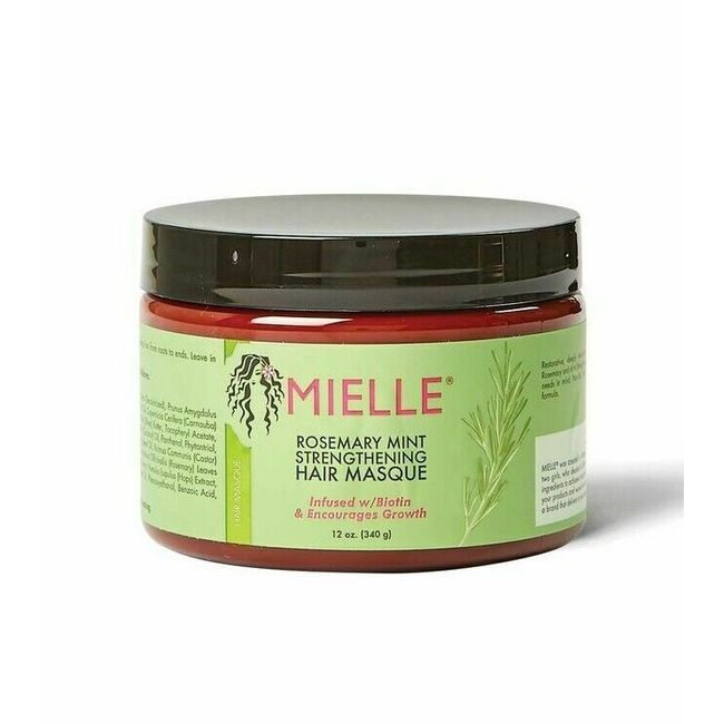 Mielle Rosemary Mint Strengthening Hair Masque 12oz