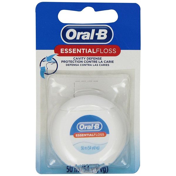 Oral-B Essential Floss Waxed , 54 Yards