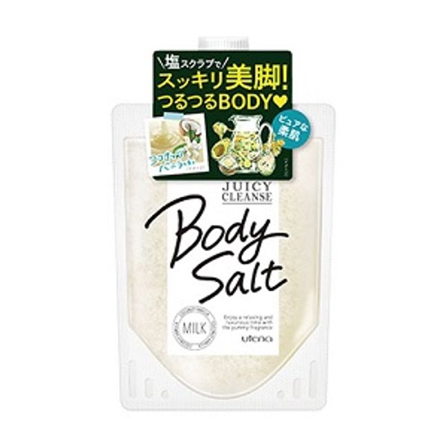 [Next day delivery available] [Utena] Juicy Cleanse Body Salt Milk 300g [Cosmetics]