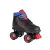 Chicago Boys Sidewalk Roller Skates – Black Youth Quad Skates, High-Top Boot, 60mm Polyurethane Wheels, Adjustable Trucks, Indoor & Outdoor Use