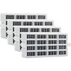 W10311524 Air Filter Replacement For Whirlpool Refrigerator  2319308-4 Pack