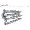 3-Tier Glove Box Holder White Wire Wall-Mount Saves Counter Space