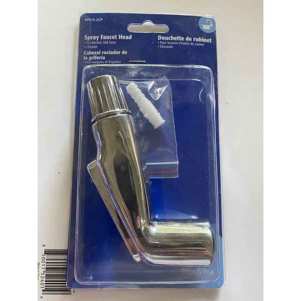 Plumb Pak PP815-2CP Kitchen Sink Replacement Spray Head, Chrome