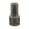 Genius Tools 3/4" Dr. 15/16" Hex Impact Bit Socket, 88mmL (CR-Mo) - 668830