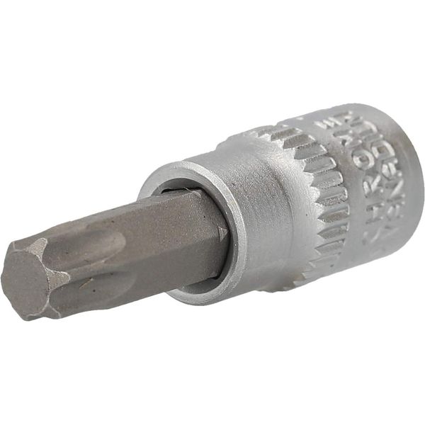 BRILLIANT TOOLS BT020976 1/4 Inch Torx Bit Socket T40 [Powered by KS Tools]